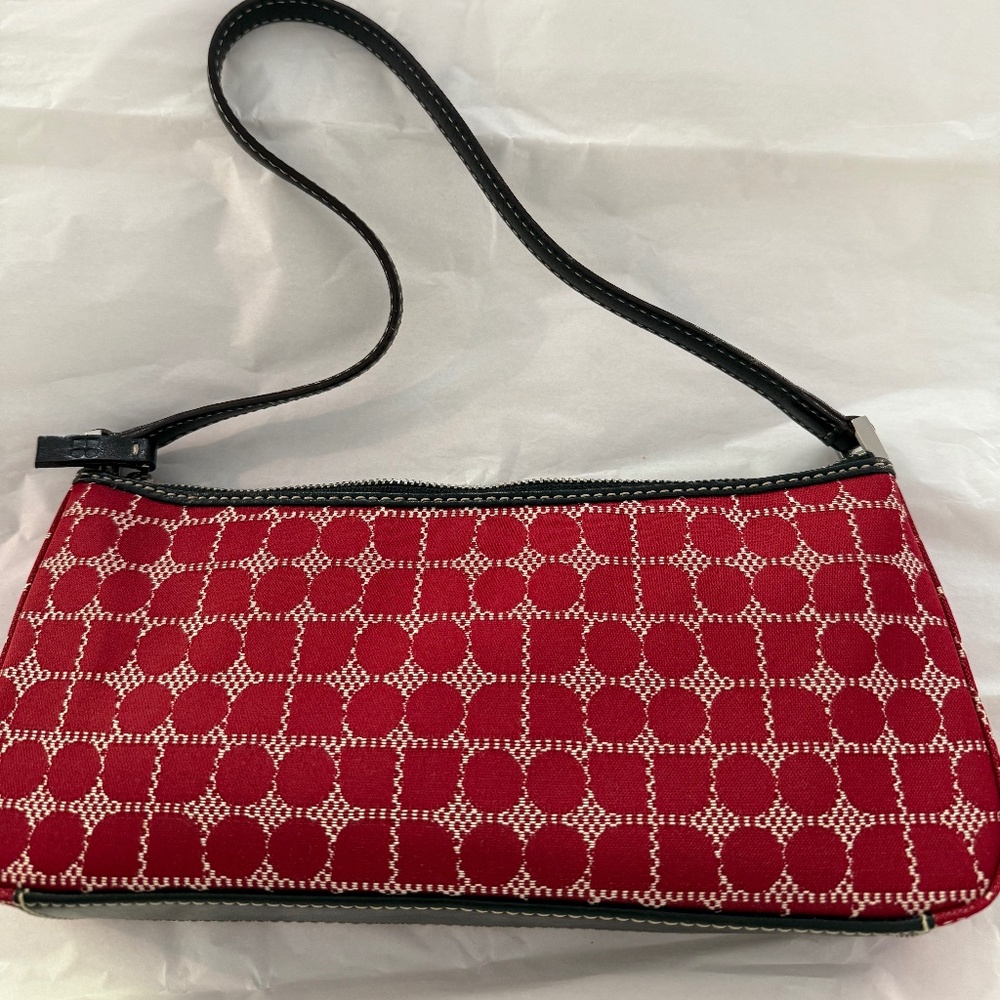 Kate Spade Red and Black Small Shoulder Bag
